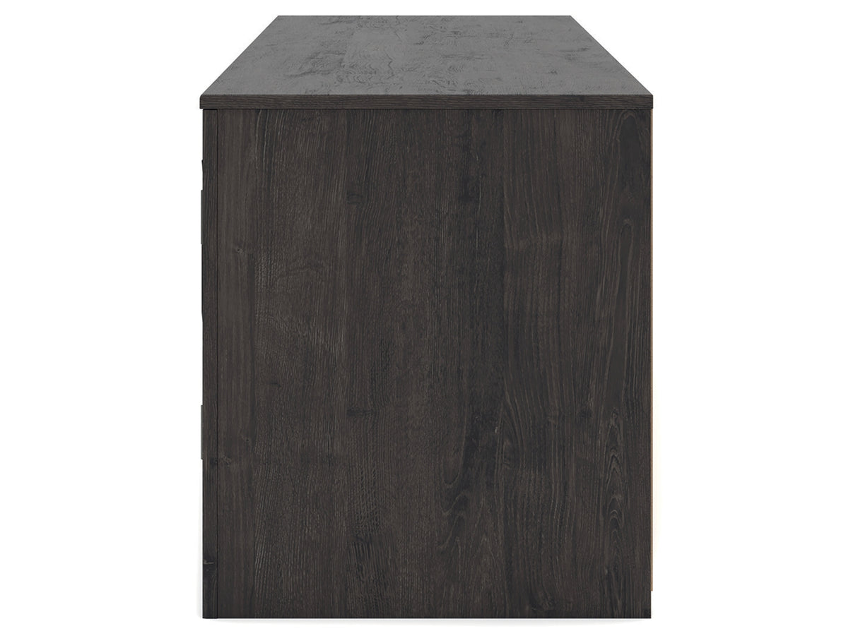 Cayboni Black 71" TV Stand from Ashley Furniture - Luna Furniture
