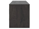 Cayboni Black 71" TV Stand from Ashley Furniture - Luna Furniture