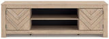 Cayboni Tan 71" TV Stand from Ashley - Luna Furniture