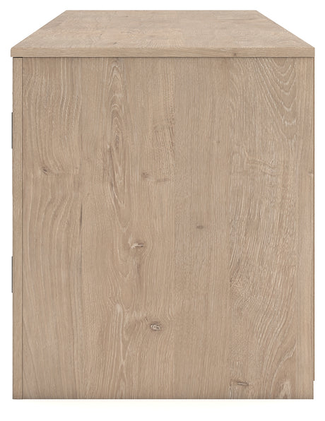 Cayboni Tan 71" TV Stand from Ashley - Luna Furniture