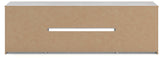 Cayboni Whitewash 71" TV Stand from Ashley - Luna Furniture