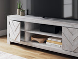 Cayboni Whitewash 71" TV Stand from Ashley - Luna Furniture