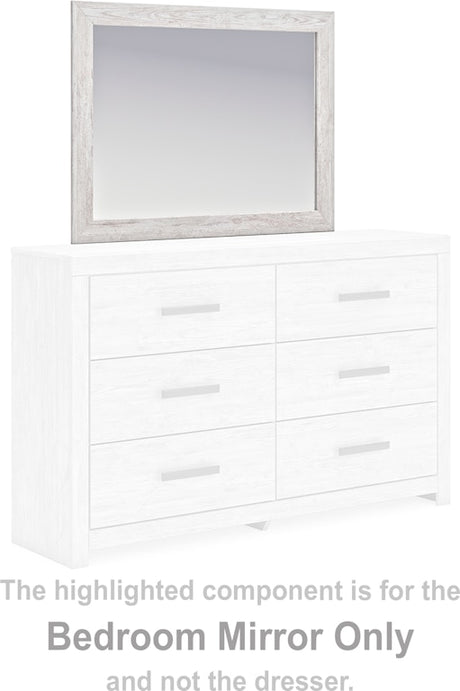 Cayboni Whitewash Bedroom Mirror (Mirror Only) from Ashley - Luna Furniture