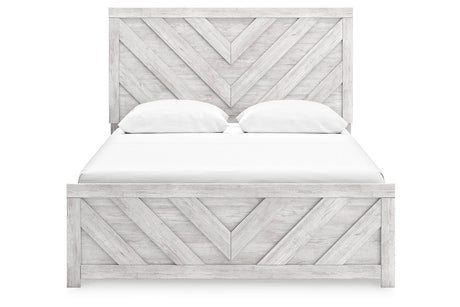 Cayboni Whitewash Panel Bedroom Set from Ashley - Luna Furniture