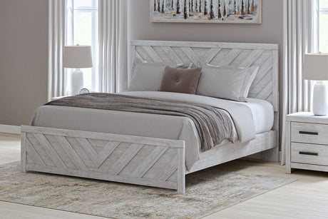 Cayboni Whitewash Panel Bedroom Set from Ashley - Luna Furniture