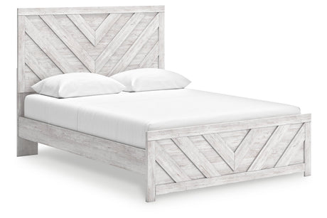 Cayboni Whitewash Panel Bedroom Set from Ashley - Luna Furniture