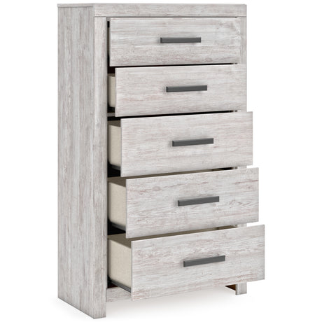Cayboni Whitewash Youth Panel Bedroom Set from Ashley - Luna Furniture
