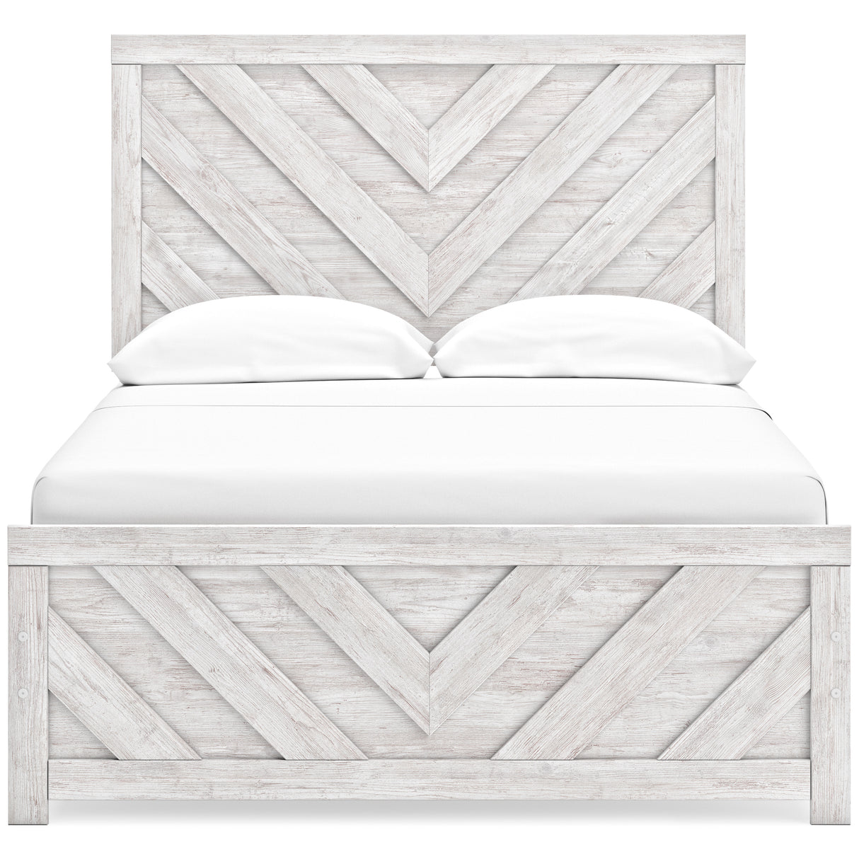 Cayboni Whitewash Youth Panel Bedroom Set from Ashley - Luna Furniture