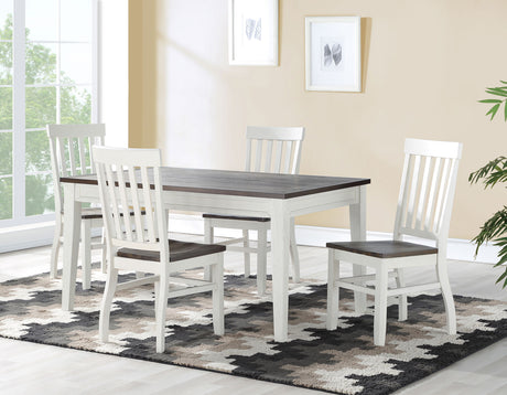 Caylie Ivory/Mocha Dining Room Set from Steve Silver - Luna Furniture