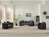 Ceko Chair Cream in Black from Furnia - Luna Furniture