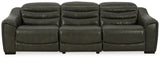 Center Line Dark Gray Power Reclining Living Room Set from Ashley - Luna Furniture