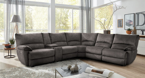 Cerelia Gray Power Sectional