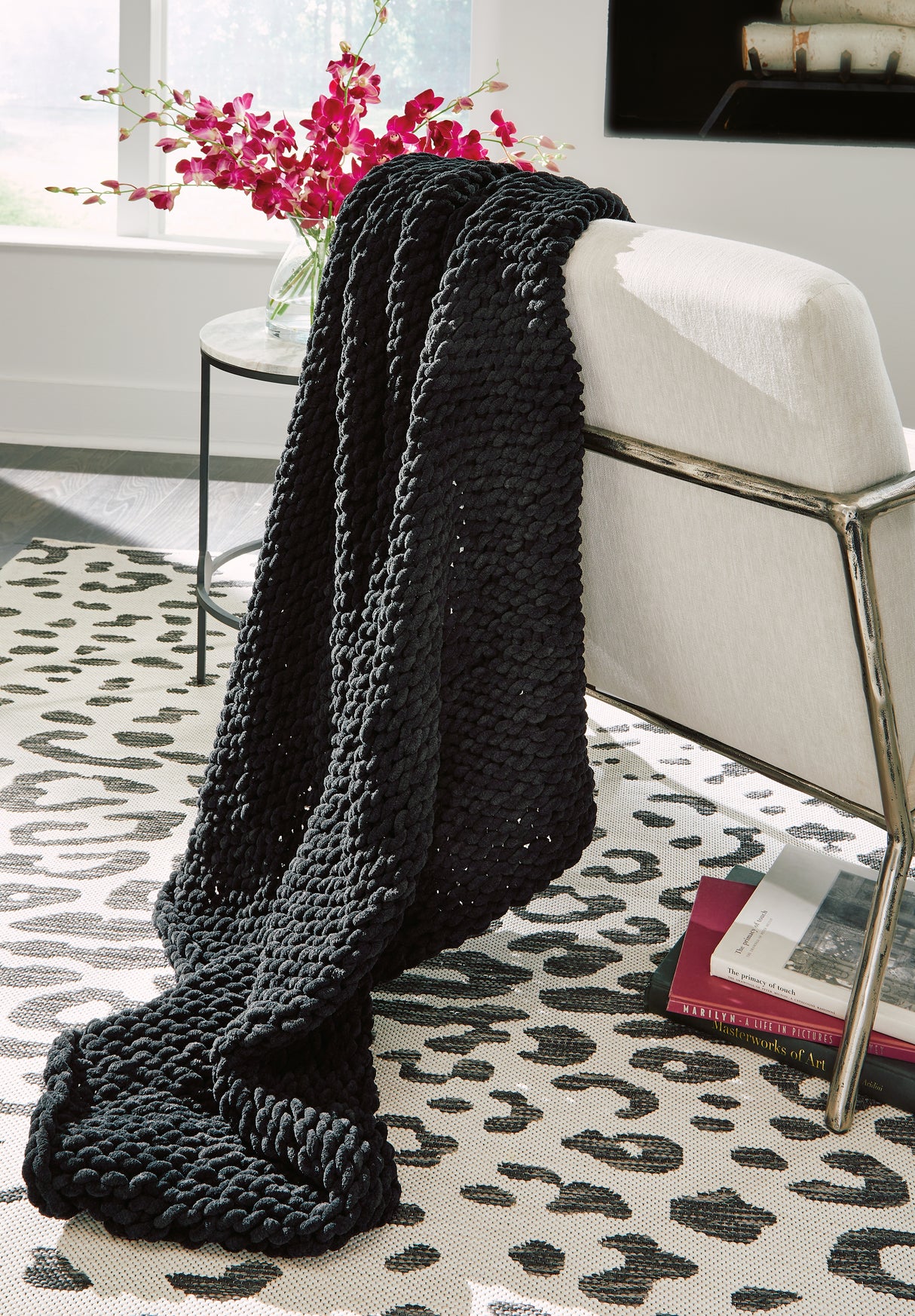 Chaddon Black Throw from Ashley - Luna Furniture