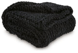 Chaddon Black Throw from Ashley - Luna Furniture