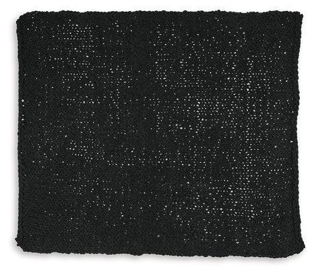 Chaddon Black Throw from Ashley - Luna Furniture