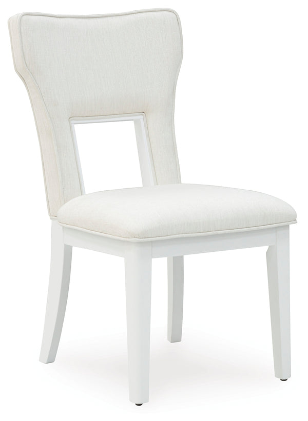 Chalanna White Dining Chair, Set of 2