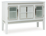 Chalanna White Dining Server from Ashley Furniture - Luna Furniture