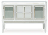 Chalanna White Dining Server from Ashley Furniture - Luna Furniture