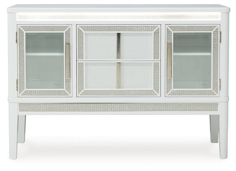 Chalanna White Dining Server from Ashley - Luna Furniture
