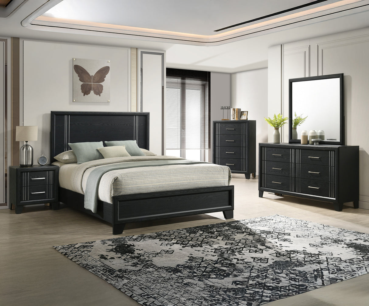 Charlie Charcoal Panel Youth Bedroom Set from Crown Mark - Luna Furniture
