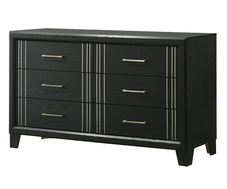 Charlie Charcoal Dresser from Crown Mark - Luna Furniture