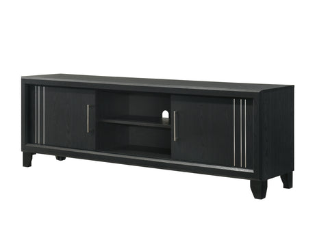 Charlie Charcoal Tv Stand from Crown Mark - Luna Furniture