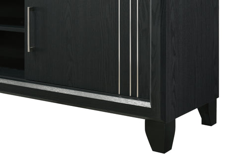 Charlie Charcoal Tv Stand from Crown Mark - Luna Furniture
