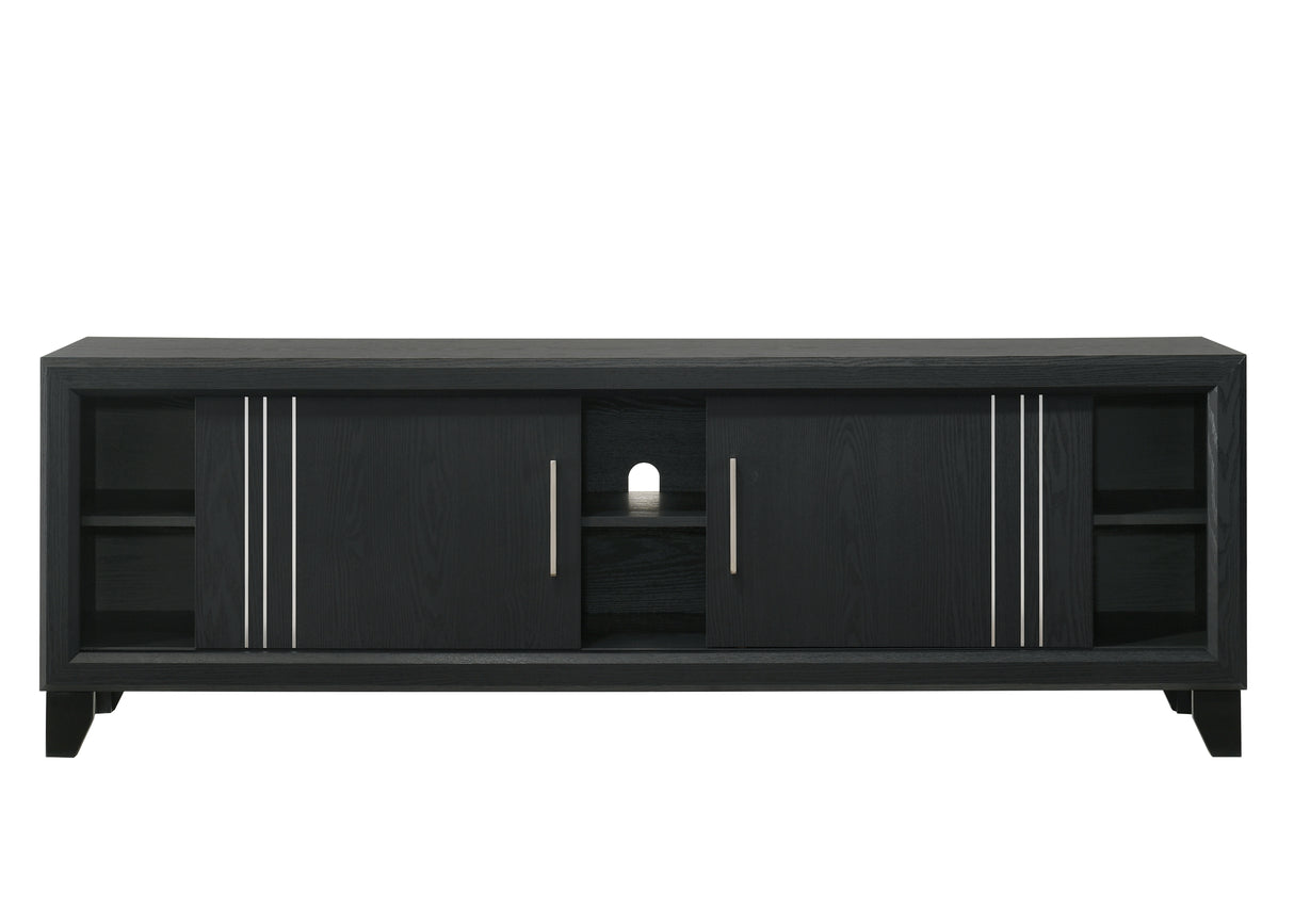 Charlie Charcoal Tv Stand from Crown Mark - Luna Furniture
