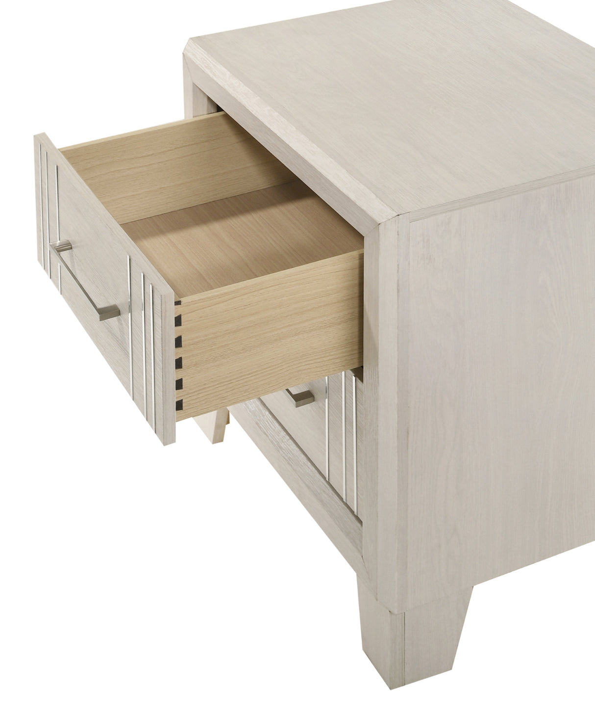Charlie White Nightstand from Crown Mark - Luna Furniture