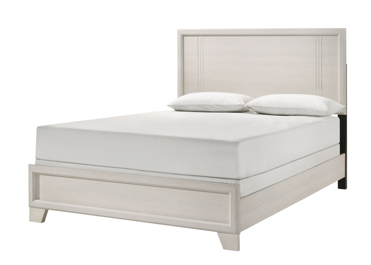 Charlie White Panel Bedroom Set from Crown Mark - Luna Furniture