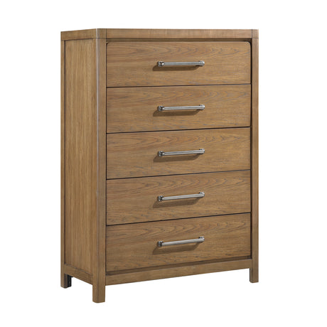 Charlotte Light Brown Chest from Homelegance - Luna Furniture