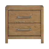 Charlotte Light Brown Nightstand from Homelegance - Luna Furniture