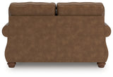 Chasemore Earth Loveseat from Ashley - Luna Furniture
