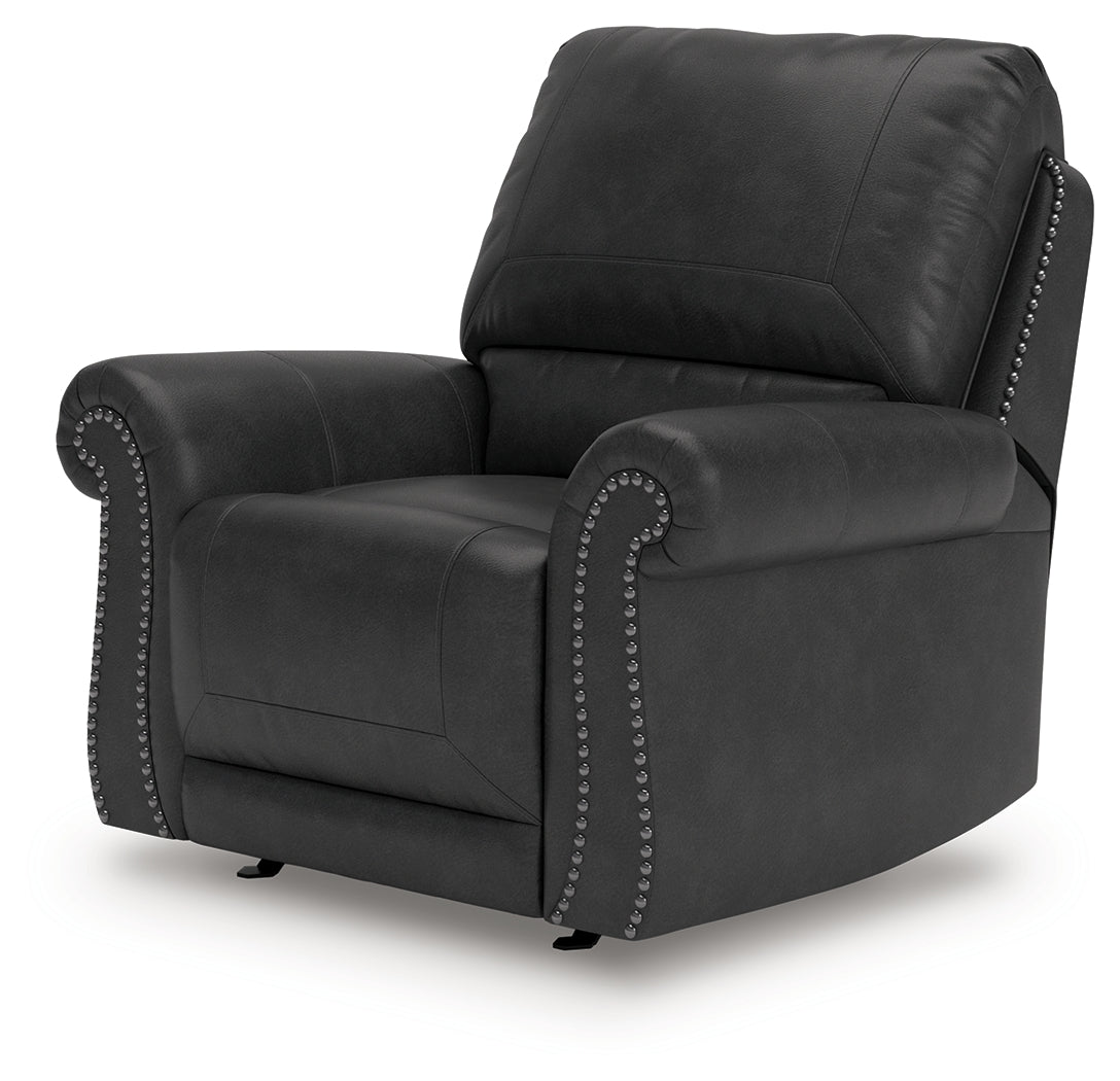 Chasemore Granite Swivel Glider Recliner from Ashley - Luna Furniture