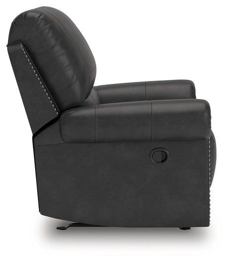 Chasemore Granite Swivel Glider Recliner from Ashley - Luna Furniture