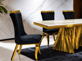 Basilicata Gold Dining Table