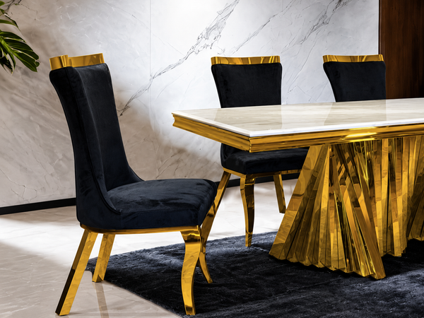Basilicata Gold Dining Table