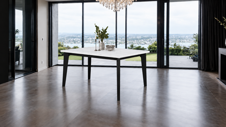 Sabro Black/White Rectangular Counter Hight Table from Furniture of America - Luna Furniture