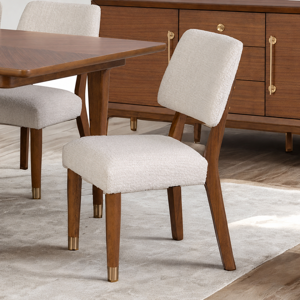 Hepburne Walnut Side Chair, Set of 2