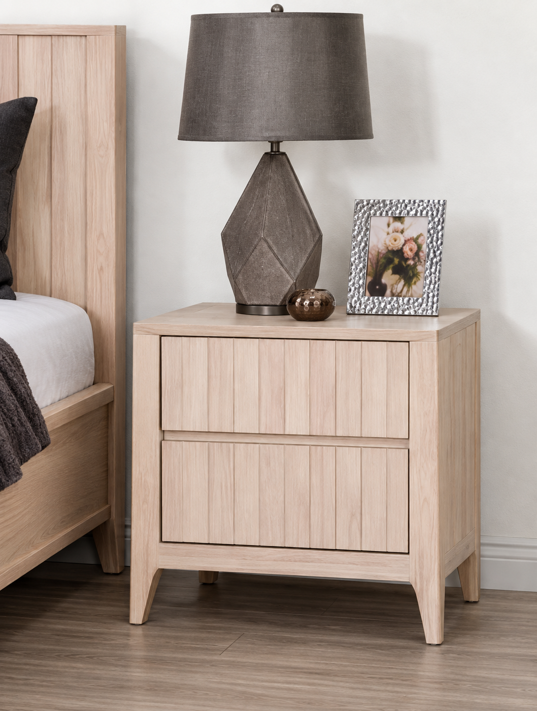Gervais Natural 3-Piece Queen Bedroom Set from Furniture of America - Luna Furniture