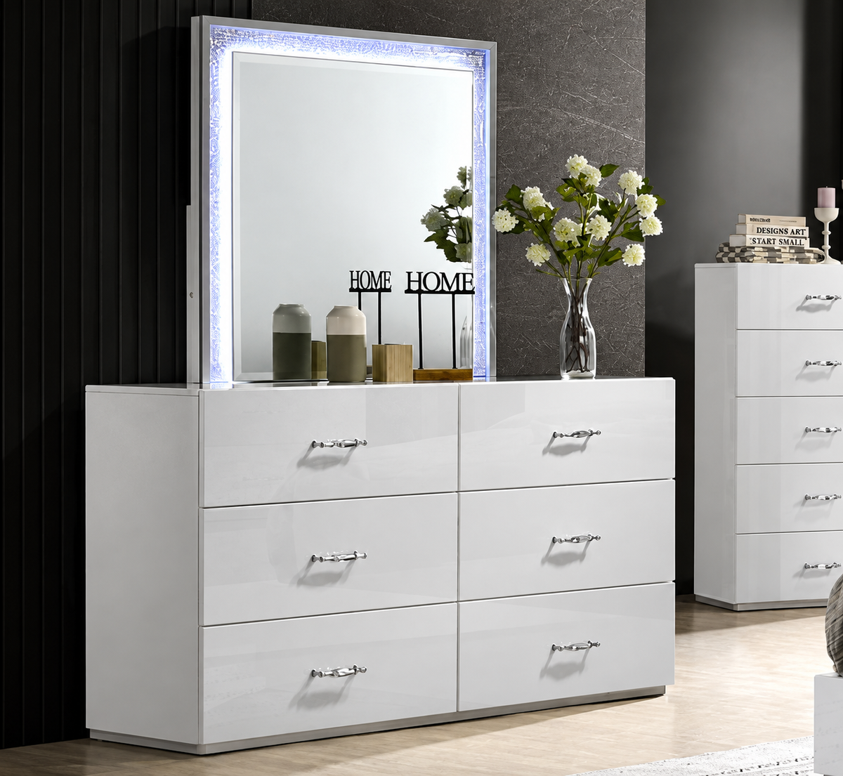 Stoholm White Dresser