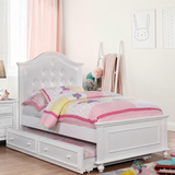 Olivia White 4-Piece Twin Bedroom Set