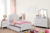 Olivia White 4-Piece Full Bedroom Set