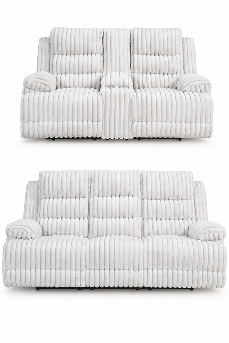 Rhines Falls Alloy Power Reclining Living Room Set from Ashley - Luna Furniture