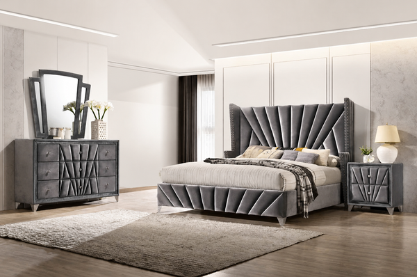 Carissa Gray 4-Piece Queen Bedroom Set
