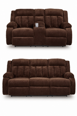 Observation Chocolate Power Power Reclining Living Room Set from Ashley - Luna Furniture