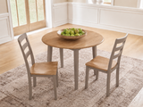 Harperfeld Natural/Gray Dining Room Set from Ashley - Luna Furniture