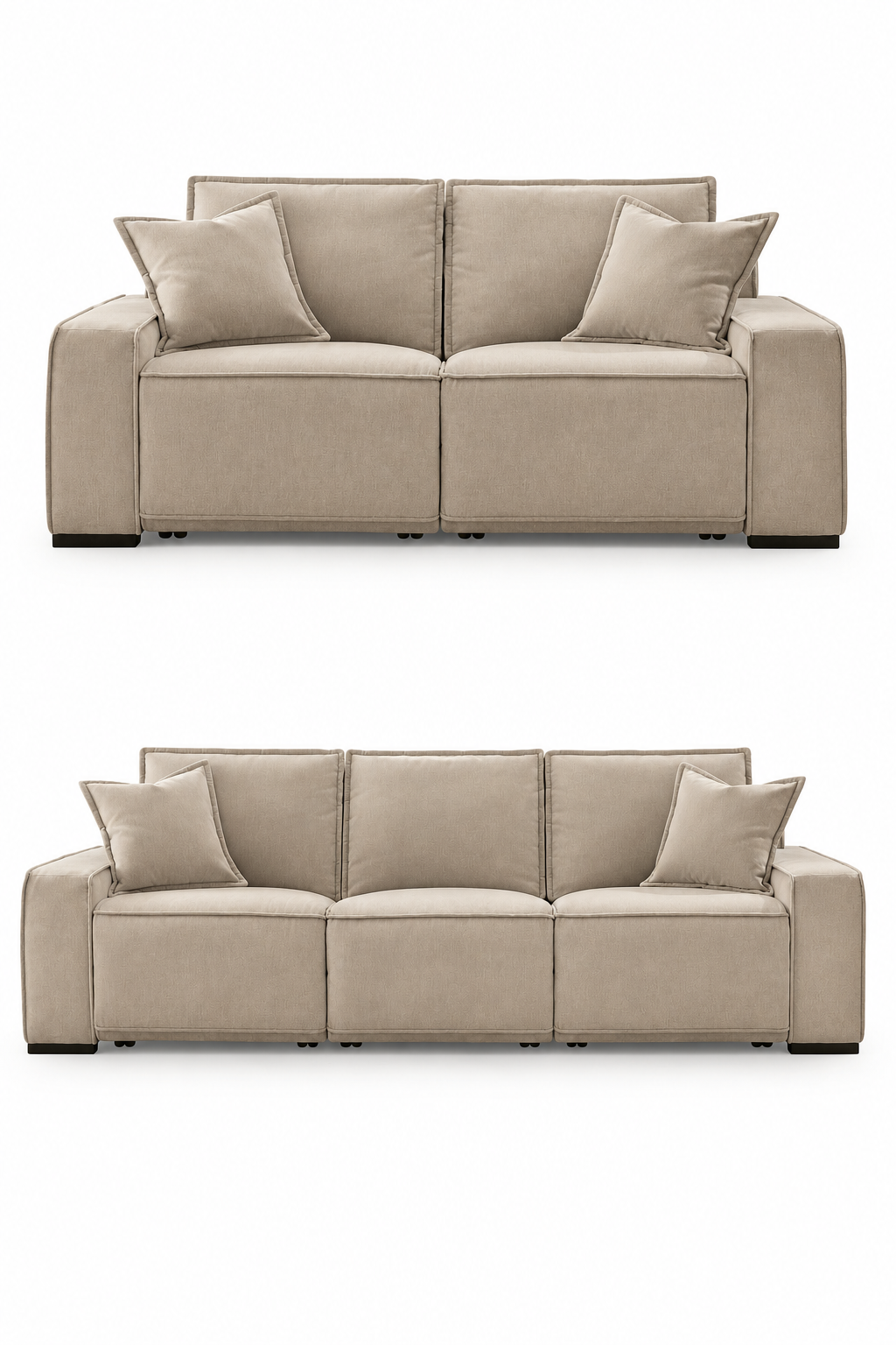 Carceri Cashmere Power Reclining Living Room Set from Ashley - Luna Furniture