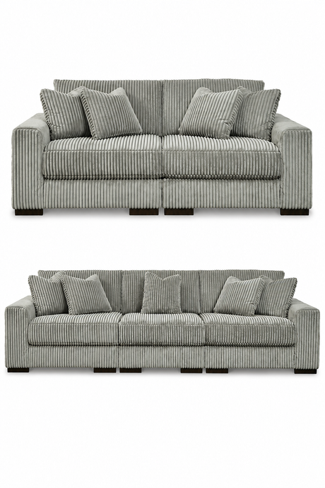 Lindyn Fog Living Room set from Ashley - Luna Furniture