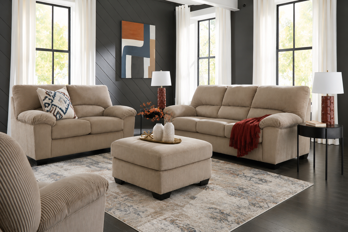 SimpleJoy Sand Living Room Set